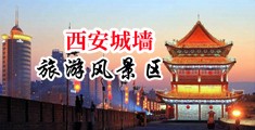 男女互插中国陕西-西安城墙旅游风景区